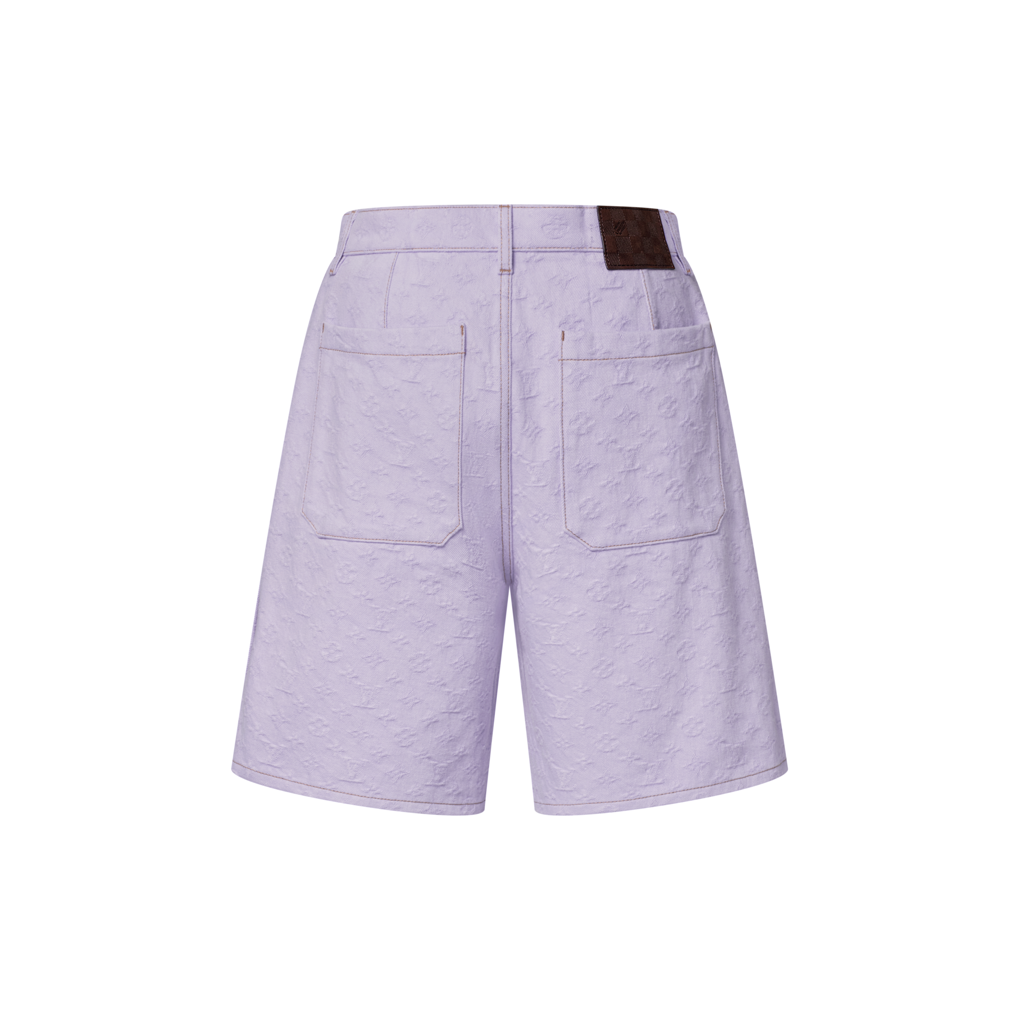 Monogram Jacquard Denim Workwear Shorts - Men - Ready-to-Wear